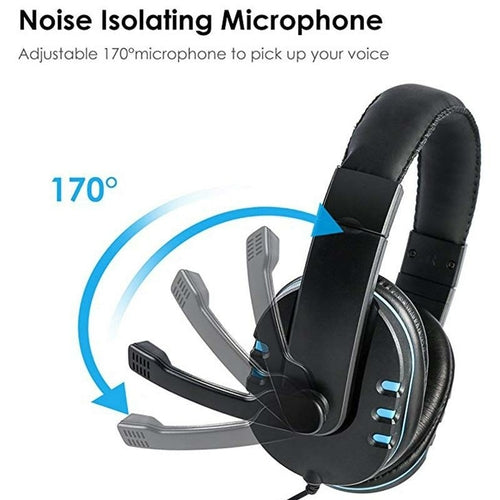 LED Wired Stereo Gaming Headset