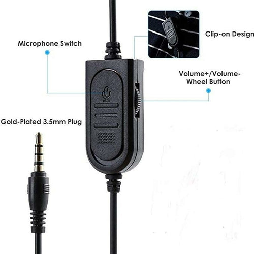 LED Wired Stereo Gaming Headset